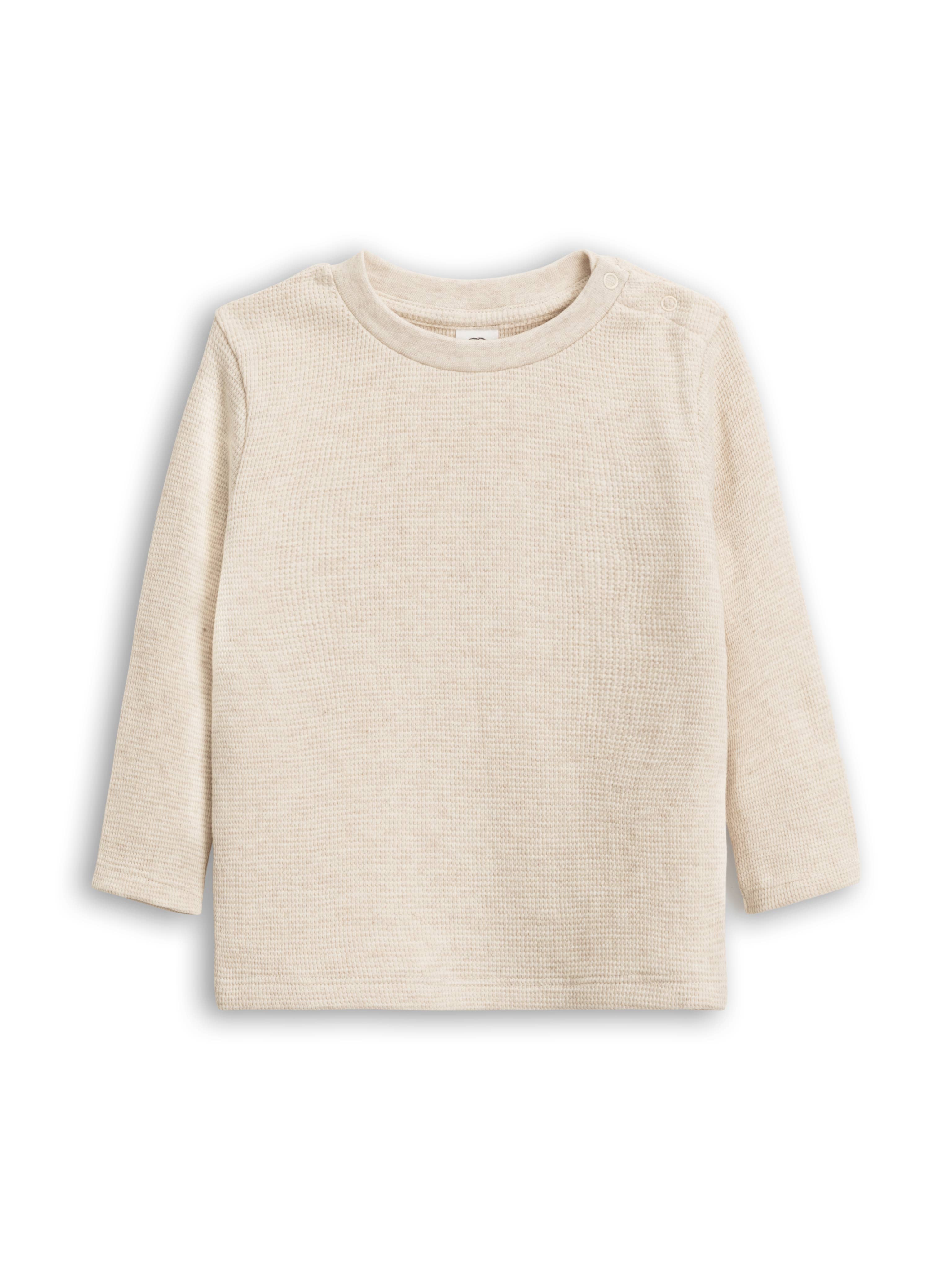 Mesa Waffle Knit Long Sleeve Top