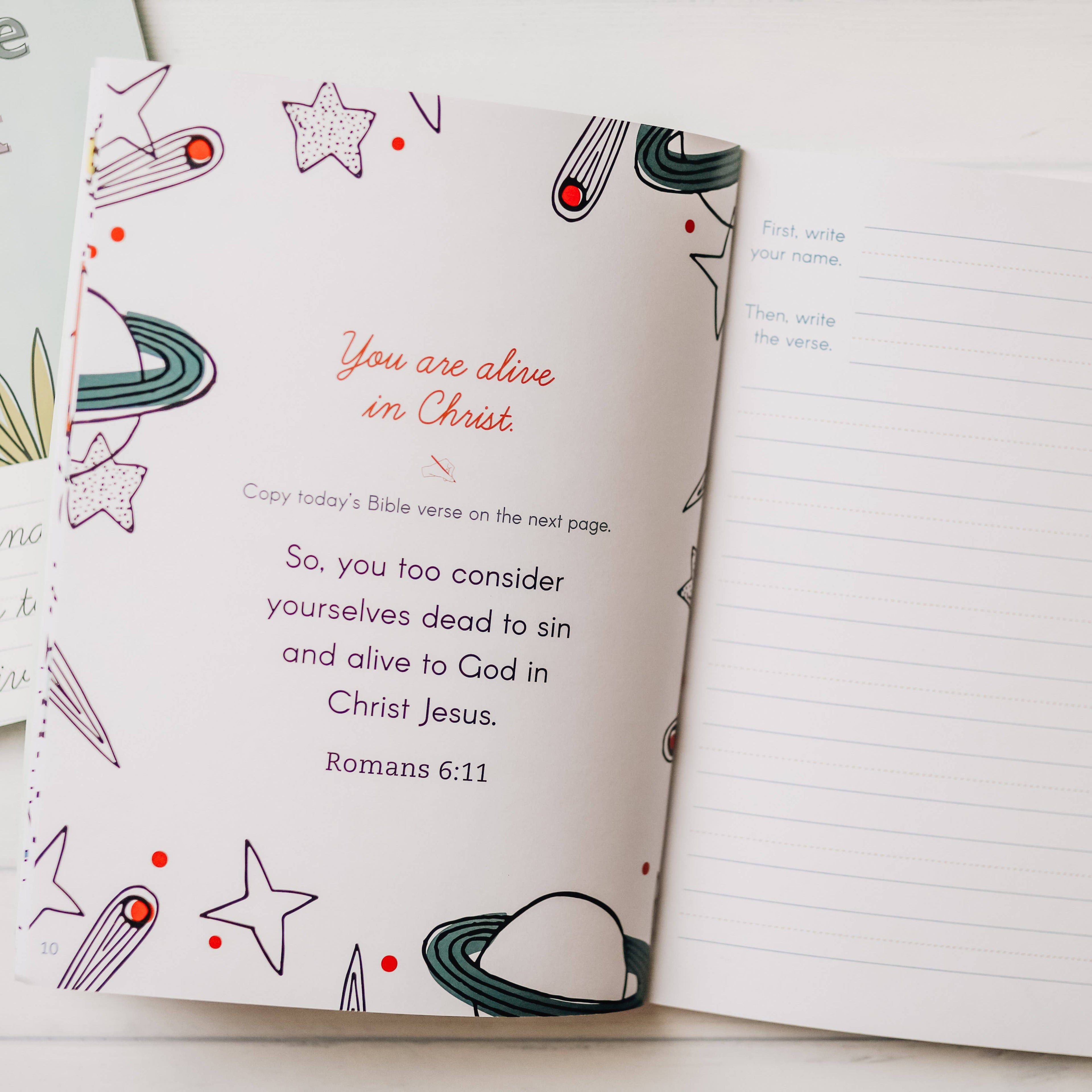 My Scripture Workbook | Living as a New Creation