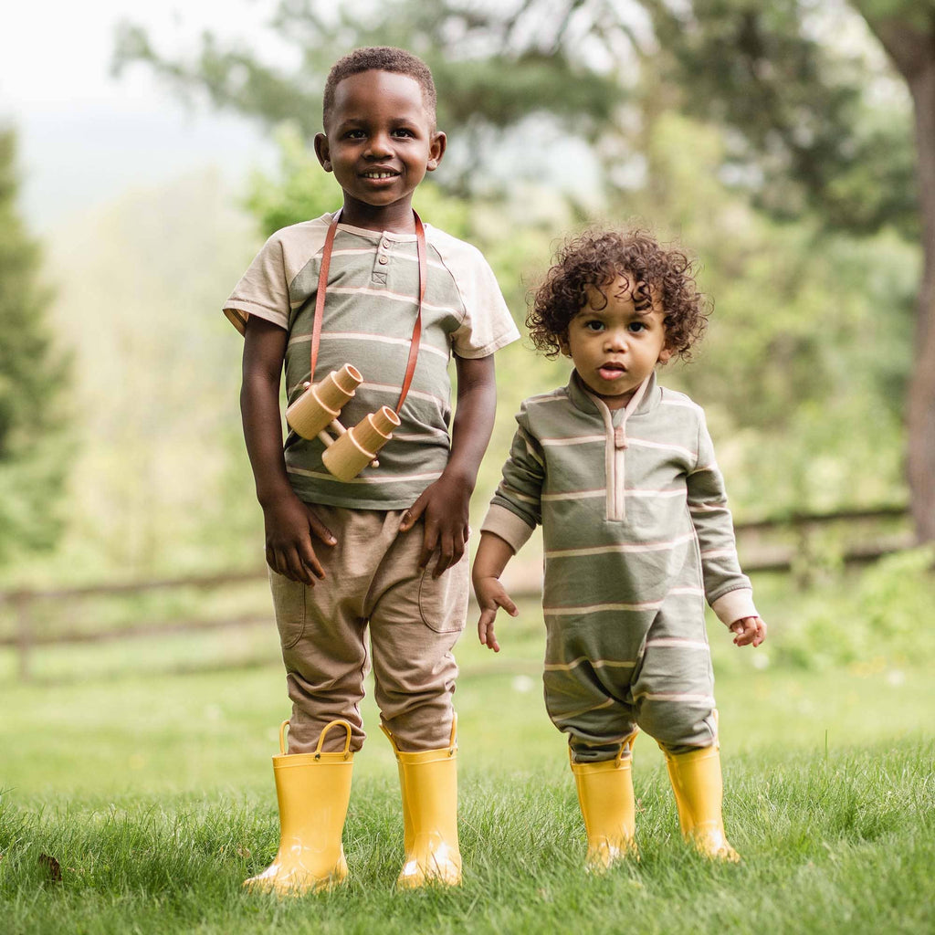 Holland Stripe Infant Jumpsuit